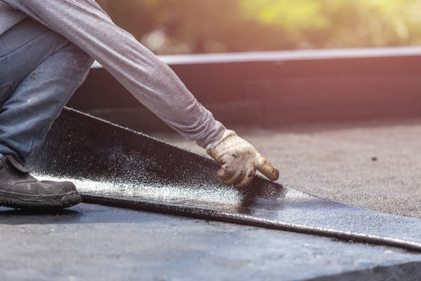 Professional Emergency Waterproofing technician working in Woodlawn, MD